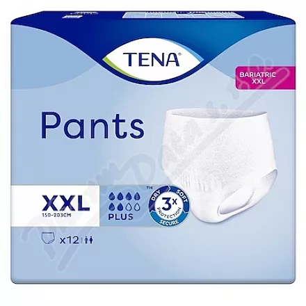 TENA Pants Bariatr.Plus XXL atrament.panty 12szt 792862