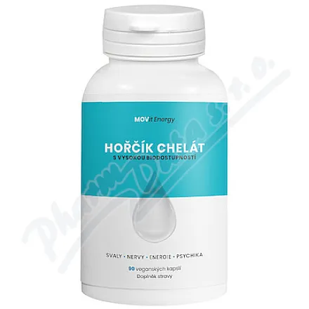 MOVit Chelat magnezu B6 100 mg cps.90