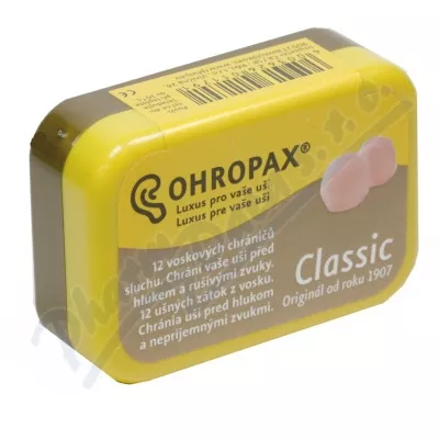 Chránič sluchu Ohropax Classic 12ks