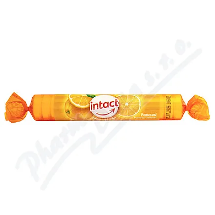 Intact hroznový cukr s vitaminem C Pomeranč 40g