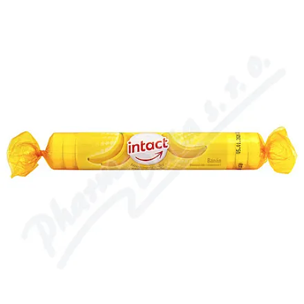 Intact hroznový cukr s vitaminem C Banán 40g