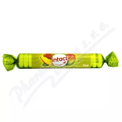 Intact hroznový cukr s vit.C mango 40g(rolička)