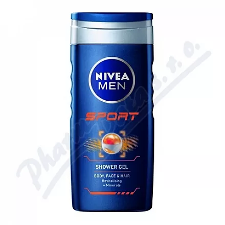 NIVEA Shower sprch.gel pro muže Sport 250ml č81078