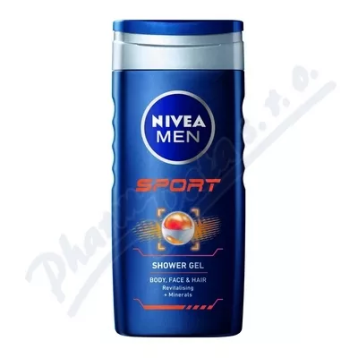 NIVEA Shower sprch.gel pro muže Sport 250ml č81078