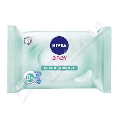 NIVEA Baby Sensitive čist.ubrousky 63ks 86144