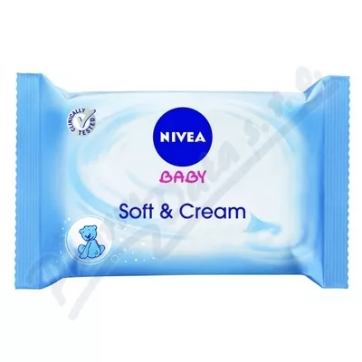 NIVEA Baby Soft&Cream čist.ubrousky 63ks 86244