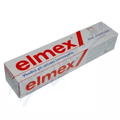 Elmex bez mentolu zubní pasta 75ml