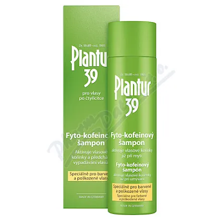 Plantur39 Phyto-caffeine szampon do włosów farbowanych 250ml