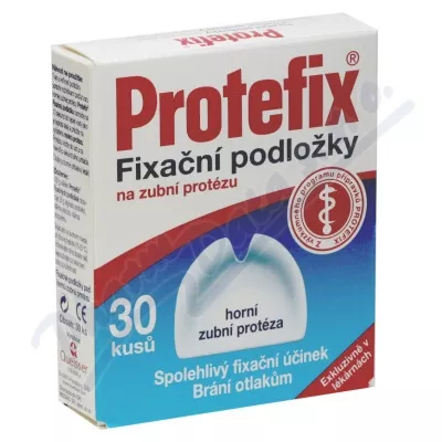 Protefix Fixační podložky horní zub. protéza 30ks