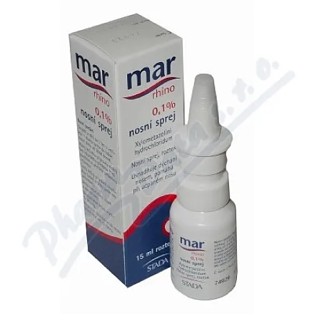 Mar Rhino 0,1% Spray do nosa nas.spr.sol.15ml/15mg