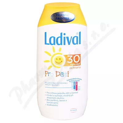 Ladival dětská pokožka mléko OF30 200ml