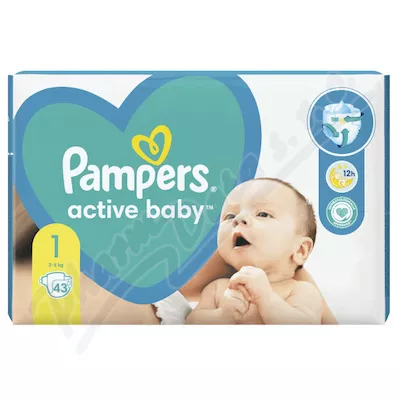 PAMPERS New Baby Newborn 43ks