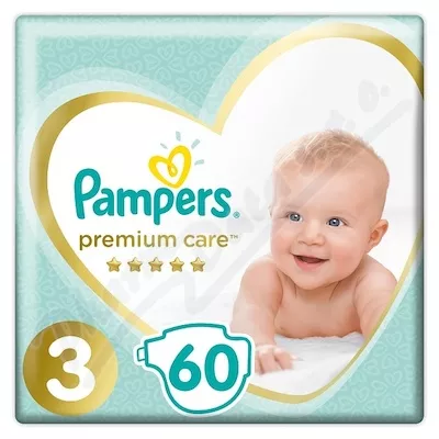 PAMPERS Premium Care Midi 4-9kg 60ks