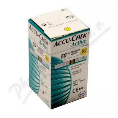 PROUŽKY DIAGNOSTICKÉ ACCU-CHEK ACTIVE 50