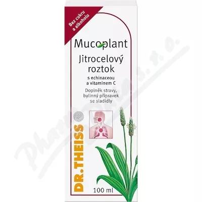 Mucoplant jitroc.sirup bez cukru+echinacea 100ml