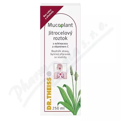 Mucoplant jitrocelový sirup s Echin.a vit.C 250ml