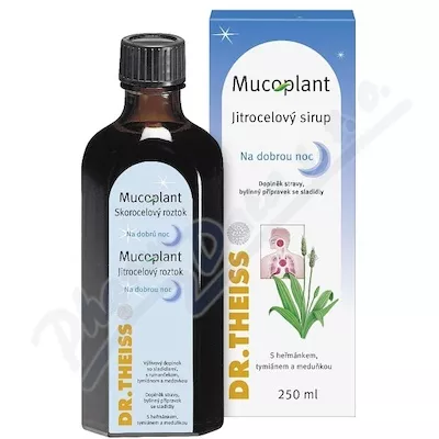 Mucoplant Jitrocelový sirup Na dobrou noc 320g