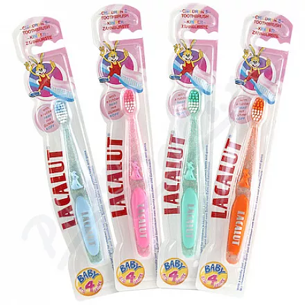 Lacalut dětský zubní kartáček 0-4 let