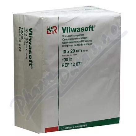 VLIWASOFT, NESTERILNÍ KOMPRESE, 6 VRSTEV, 10 CM X 20 CM