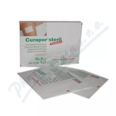 NÁPLAST HYPOALERGENNÍ CURAPOR TRANSPARENT STERILNÍ