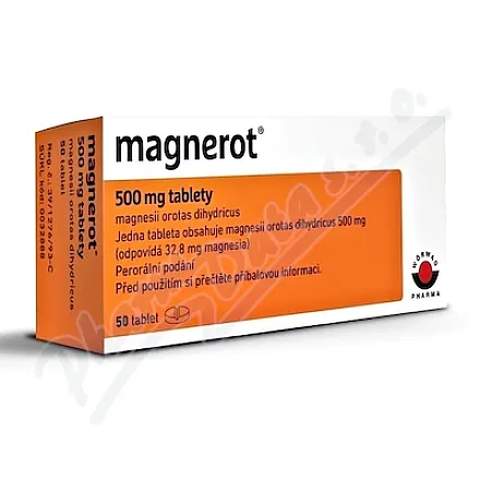 Magnerot 500mg tbl.nob.50 I