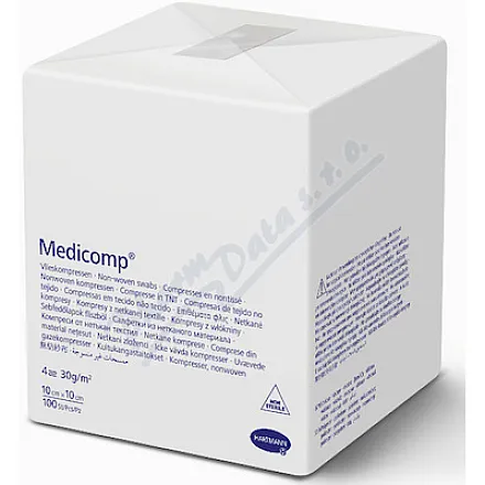 Kompres Medicomp nesterilní 10x10cm 100ks