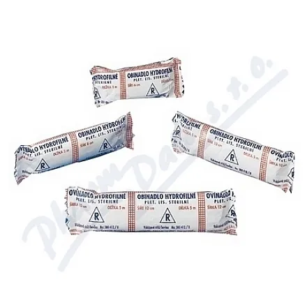 Obin. hydrofil.pletené sterilní 12cmx5m 3004120