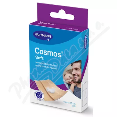 COSMOS Soft náplast jemná 6x10cm 5ks