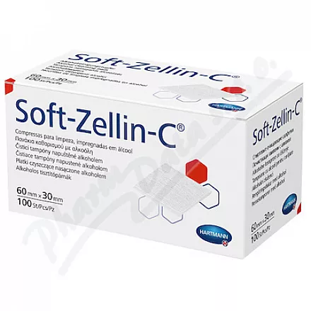 Tampon Soft-Zellin ster.impreg.s alkoholem/100ks