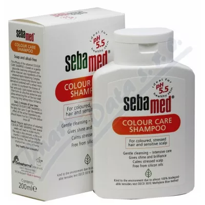 Sebamed Šampón na barvené a oslabené vlasy 200ml