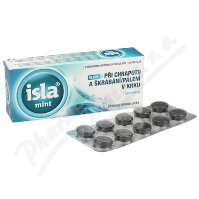 Isla-mint tbl.30 bylinné pastilky