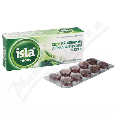 Isla-Moos tbl.30 bylinné pastilky