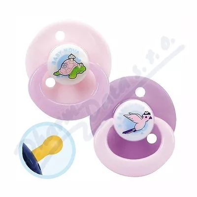 BABY NOVA dudlík latex kulatý dekor 23361