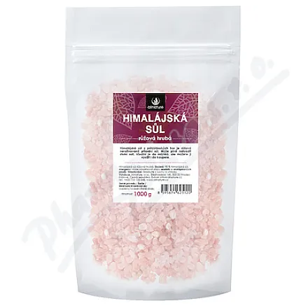 Allnature Himalájská sůl růžová hrubá 1000g