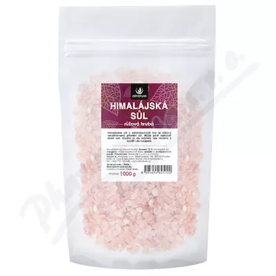 Allnature Himalájská sůl růžová hrubá 1000g