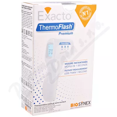 Exacto ThermoFlash Premium teploměr bezkontaktní