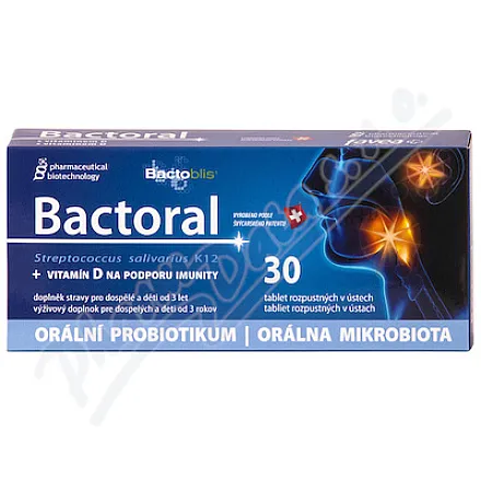 Favea Bactoral+Vitamin D tbl.30