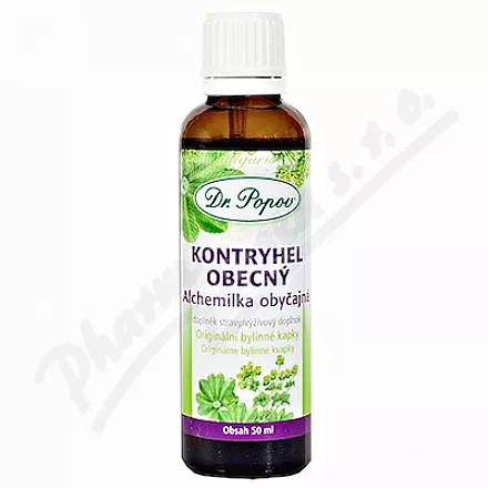 Dr.Popov Kapky bylinné Kontryhel obecný 50ml