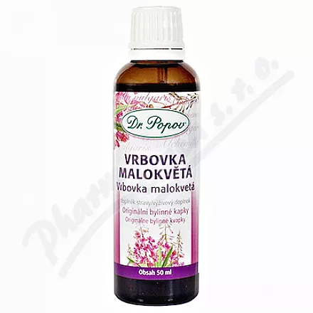 Dr.Popov Kapky bylinné Vrbovka malokvětá 50ml