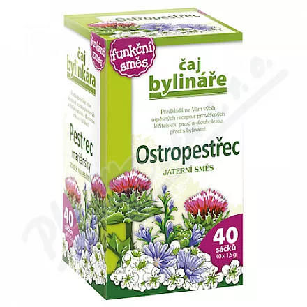 Čaj Bylináře Ostropestřec jaterní směs 40x1.5g