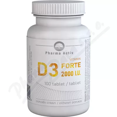 Vitamin D3 FORTE 2000 I.U.tbl.100