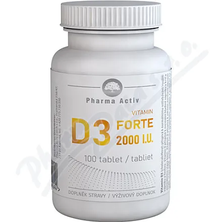 Witamina D3 FORTE 2000 I.U.tbl.100