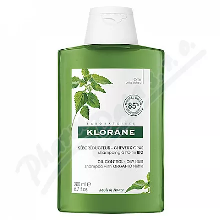 KLORANE Šampon s BIO kopřivou mastné vlasy 200ml