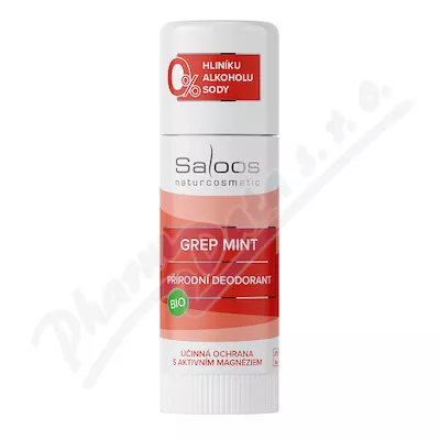 Saloos Bio přírodní deodorant Grep mint 60g