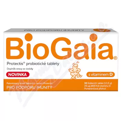 BioGaia Protectis s vitaminem D 30 tablet
