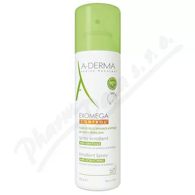 A-DERMA Exomega CONTROL Emolienční sprej 200ml - tělová mléka,oleje,krémy,másla,