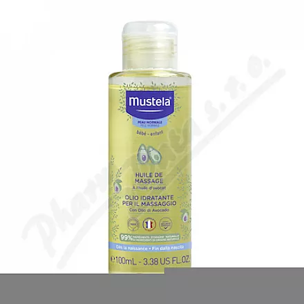 Mustela Masážní olej s avokád.olejem 100ml repack