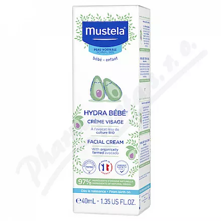 Mustela Hydratační krém na obličej 40ml repack