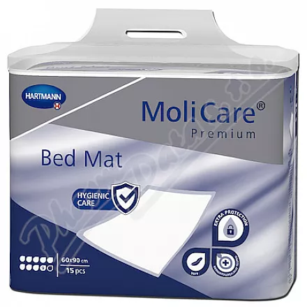 MoliCare Bed Mat 9k 60x90 15szt sav.2719ml