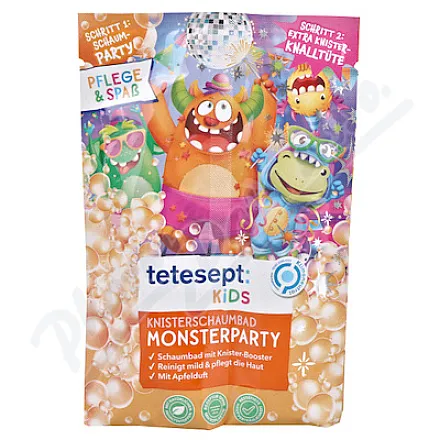 Tetesept KIDS koupelová sůl Příšerky 45g
